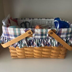 Longaberger Medium Market fabric liner